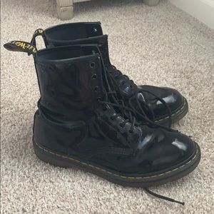 Patent leather Dr. Martens / Doc Martens